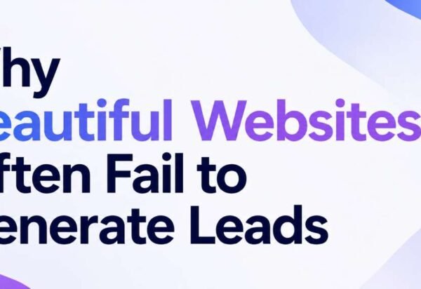 Why Beautiful Websites Often Fail to Generate Leads Why Beautiful Websites Often Fail to Generate Leads