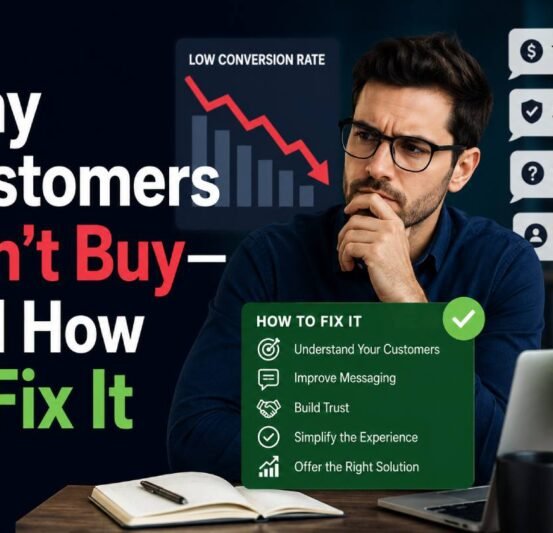 Why Customers Don’t Buy—and How to Fix It