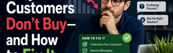 Why Customers Don’t Buy—and How to Fix It